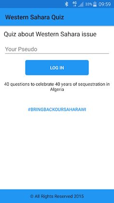 Western Sahara Quiz - Screenshot 3