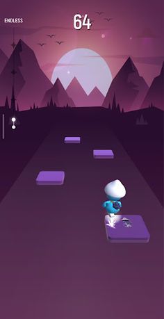 Smurf Cat Tiles Hop - Screenshot 4