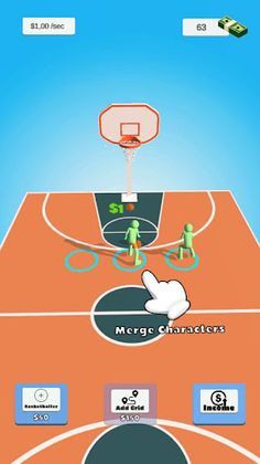Basketball Clicker - Screenshot 1