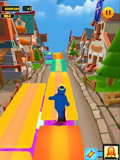 Rainbow Run friends game - Screenshot 2