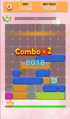 Sliding Block Puzzle - Moon - Screenshot 1