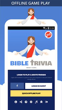 Bible Trivia Quiz Game - Free - Screenshot 1