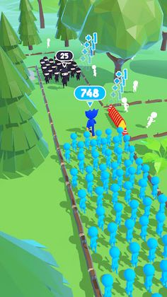 Rainbow Army: Pink Monster Run - Screenshot 4