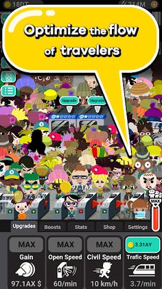 Metro Pocket : Idle Station - Screenshot 3