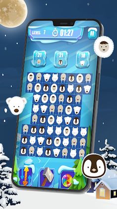 Winter Animal Match - Screenshot 1