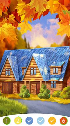 Autumn Coloring Book - Screenshot 2