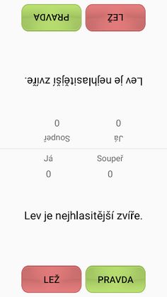 Pravda Lež - Screenshot 3