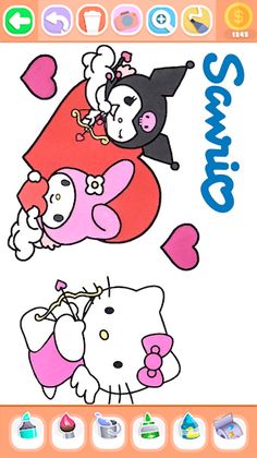 SANRIO COLOR : ASMR PAINT GAME - Screenshot 4