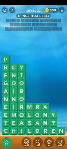 Word Stacks Letter Puzzle Game - Screenshot 1