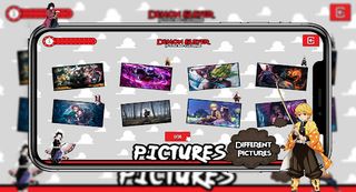 Demon Slayer Coloring Book - Screenshot 2