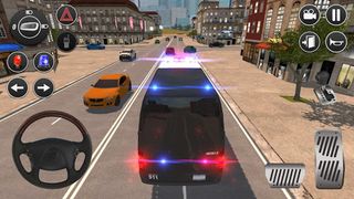 American Police Van Driving - Screenshot 1