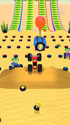 Monster Car Race - Screenshot 2