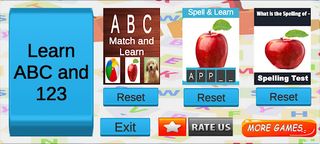 ABCD and Spelling for kids - Screenshot 1