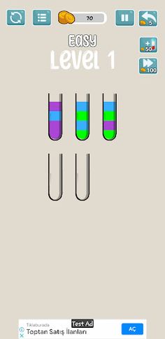 Water Sort - Screenshot 2