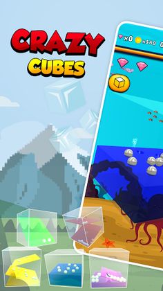 Crazy Cubes - Ball Game - Screenshot 1