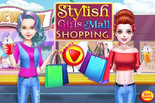 Stylish girls mall shopping - Screenshot 1