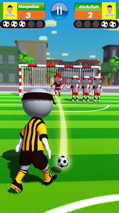 Stickman Football: Soccer Goal - Screenshot 2