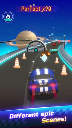 Music Beat Racer - Car Racing - Screenshot 3
