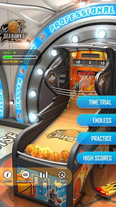Basketball Flick 3D - Screenshot 2