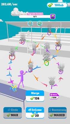 Merge Crazy Boomerang - Screenshot 2