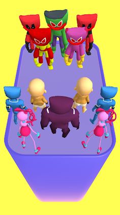 Merge Poppy Blue Monster - Screenshot 2