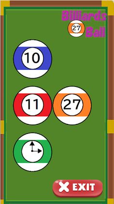 Billiards 27Ball - Screenshot 1