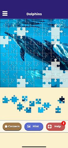 Dolphin Love Puzzle - Screenshot 4