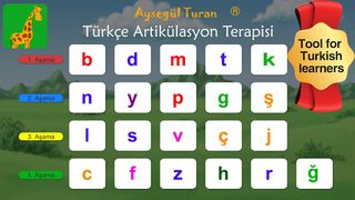 Turkish Articulation Therapy P - Screenshot 1