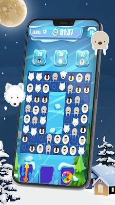 Winter Animal Match - Screenshot 4