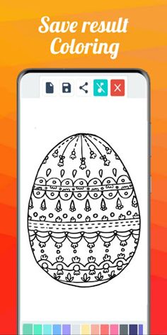 Easter Eggs Coloring - Screenshot 1