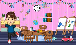 Pretend Play School Life Fun - Screenshot 1