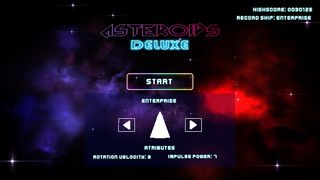 Asteroids Deluxe - Screenshot 1