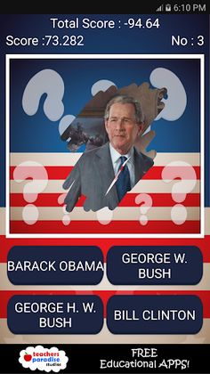 US President Quiz - Presidents - Screenshot 3