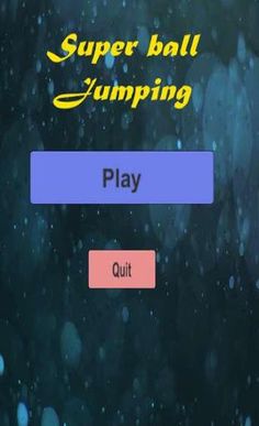 Super ball jumping - Screenshot 1