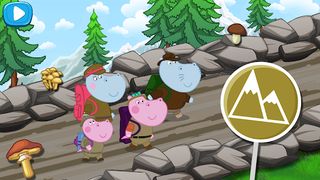 Hippo Family: Mountain Camping - Screenshot 1