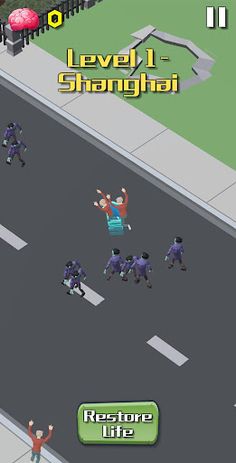 Zombie Crowd: City Runner War - Screenshot 4