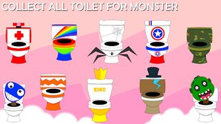 Toilet Monster games - Screenshot 3