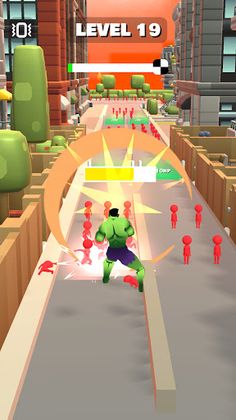 Hero vs Crowd - Screenshot 1