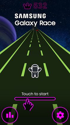 Samsung Galaxy Race - Screenshot 1