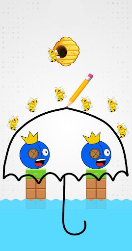 Save The Blue Monster Rainbow - Screenshot 2