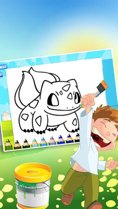 Coloring Book For Pokestar - Screenshot 2