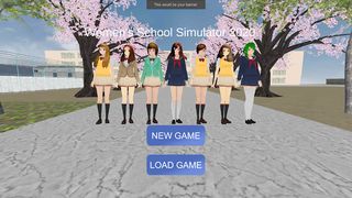 Women's School Simulator 2020 - Screenshot 1
