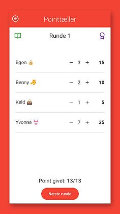 Davoserjas pointtæller - Screenshot 2