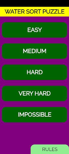 فرز المياه الملونه Water Sort - Screenshot 2