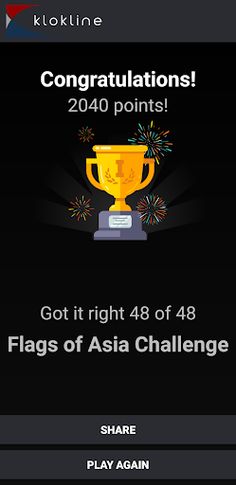 48 Flags of Asia Challenge - Screenshot 4
