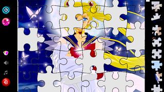 Sailor Moon Jigsaw Game Puzzle - Screenshot 3