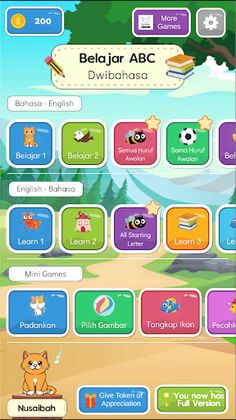 Belajar ABC 123 Dwibahasa Pro - Screenshot 3