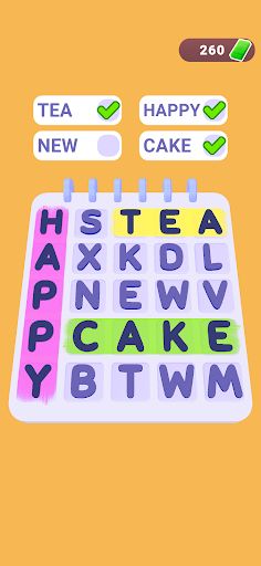 Word Search 3D - Screenshot 1