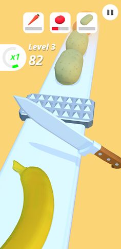 Perfect Slice – Vegetable Game - Screenshot 2