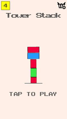 Block Tower Builder Free Game - Screenshot 1